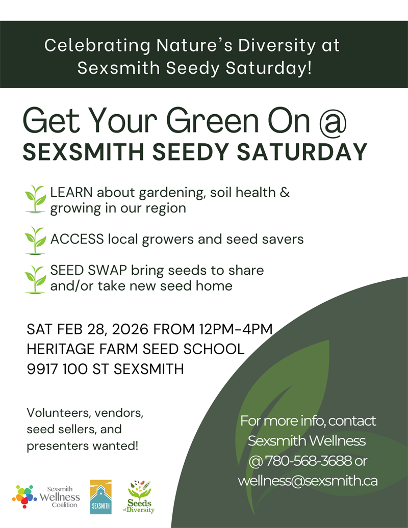 Sexsmith Seedy Saturday