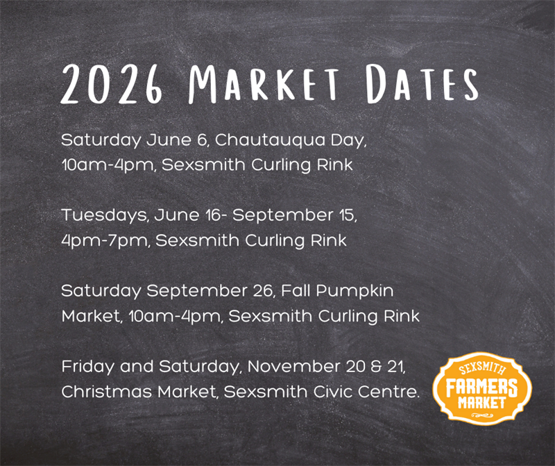 Market Dates 2026